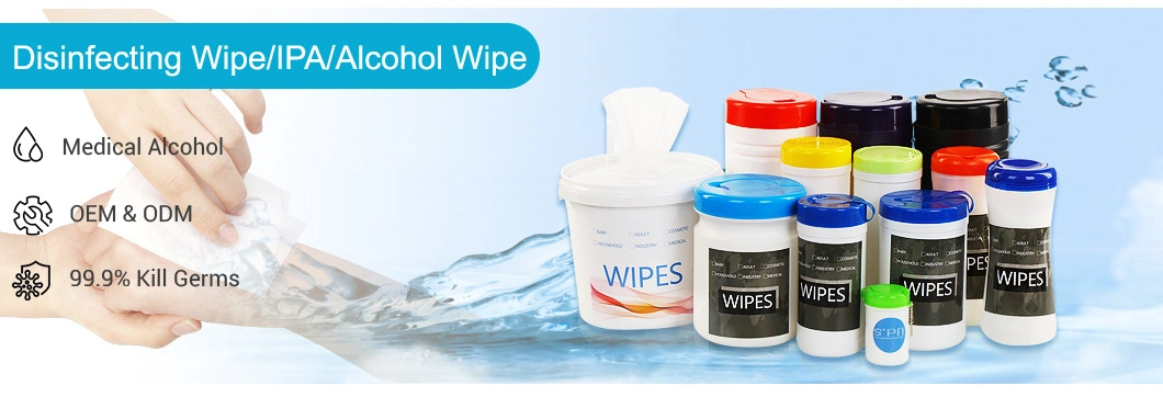 Special Nonwovens /with Aloe Vera/Cleaning Wipe/ Antibacterial Disinfection Wipe/Bamboo Biodegredable Soft Wet Wipes/Cotton Wet Wipe/OEM Eco Baby Care Wet Wipe