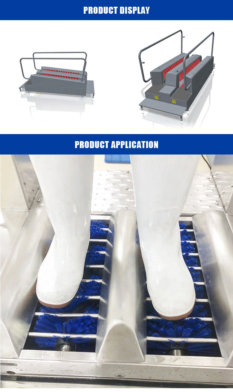 Boot Washer Walk Through System Boot Washers Hygiene Products for The Food Industry Cutting Lines and Handling Equipment