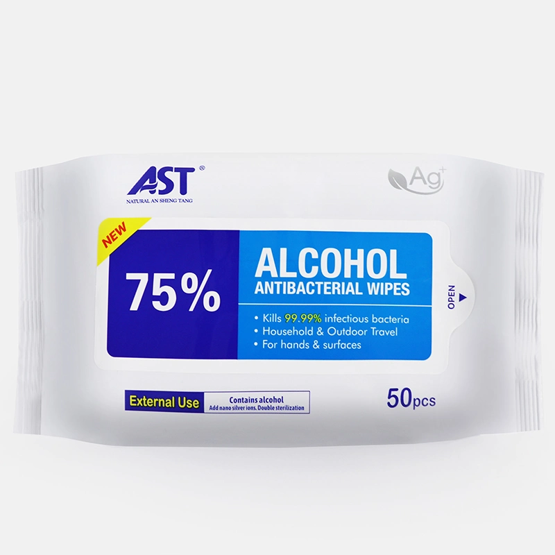 75% Alcohol Medical Cleaning Disinfection and Sterilization Wet Wipes