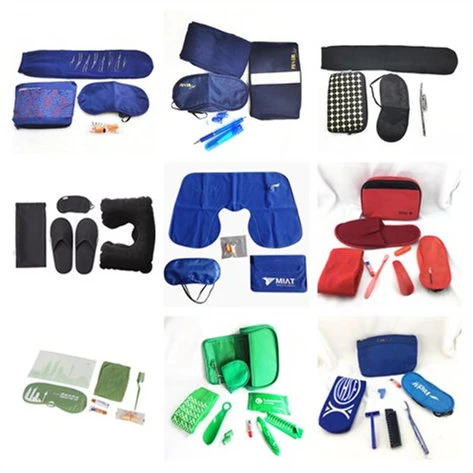 Sustainable Airlines Amenity Kits Airline Overnight Kit Airline Dental Kit