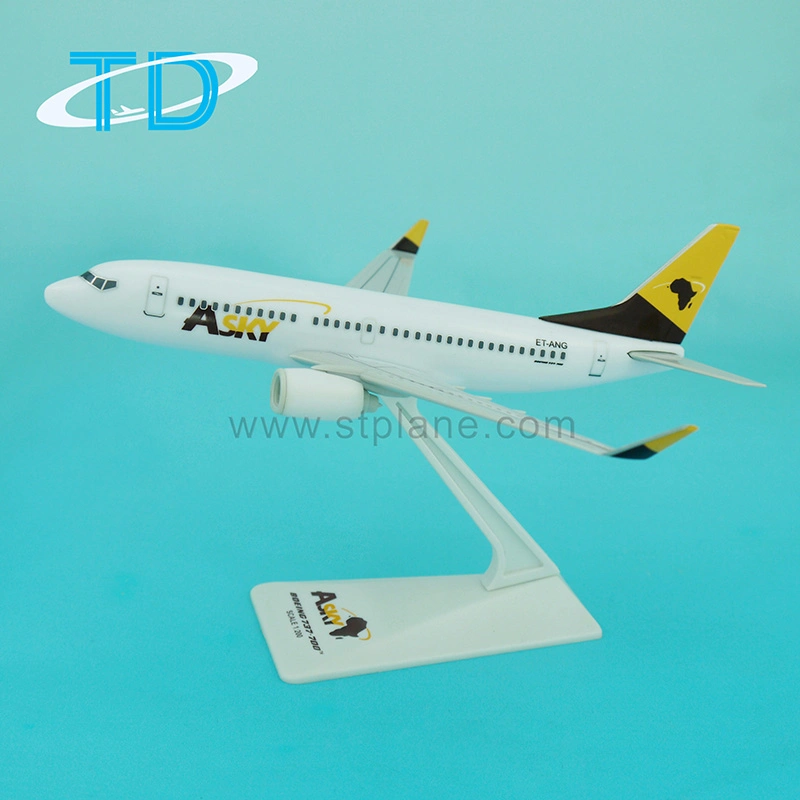 B737-700 Asky Livery 1/200 16cm Replicas Plastic Airplane Model