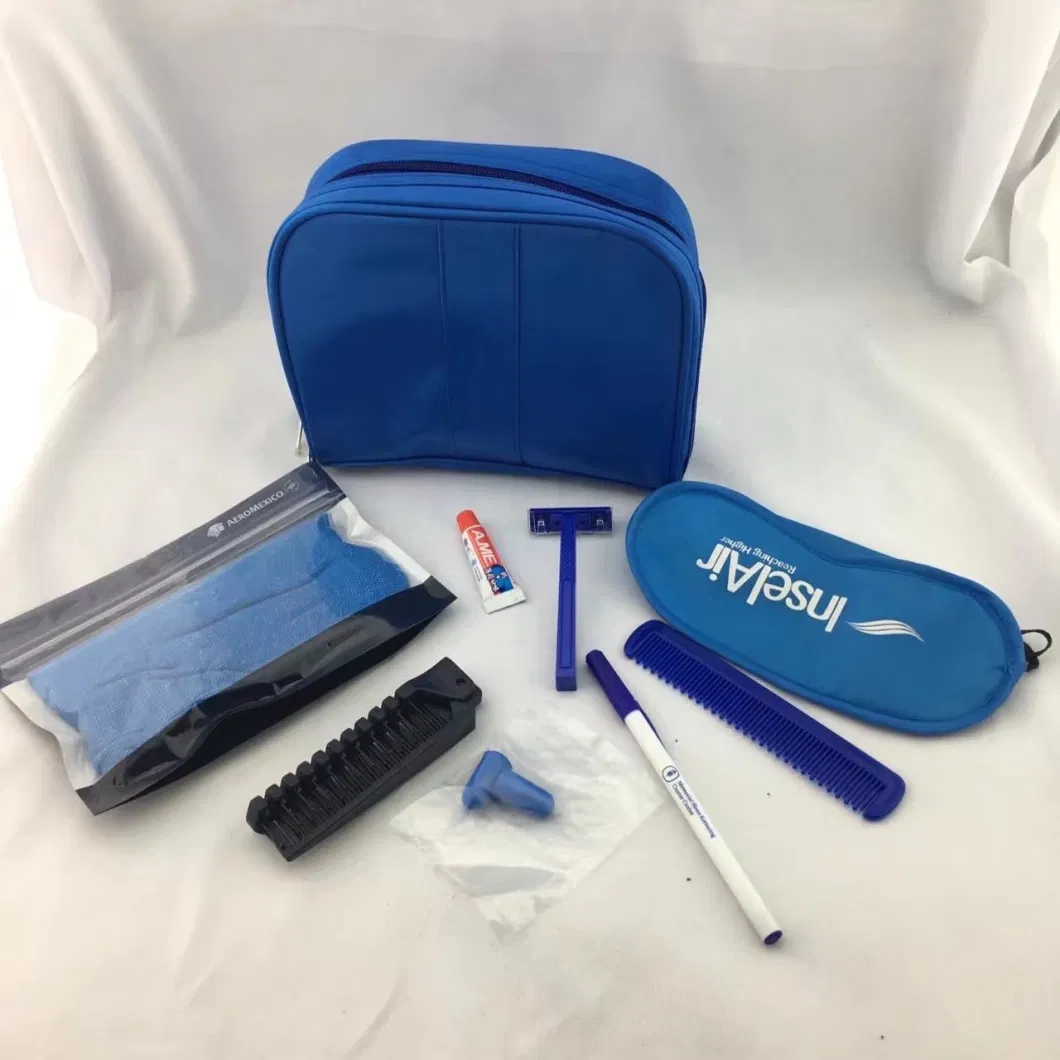 Sustainable Airlines Amenity Kits Travel Airline Bag Travel Airline Kit