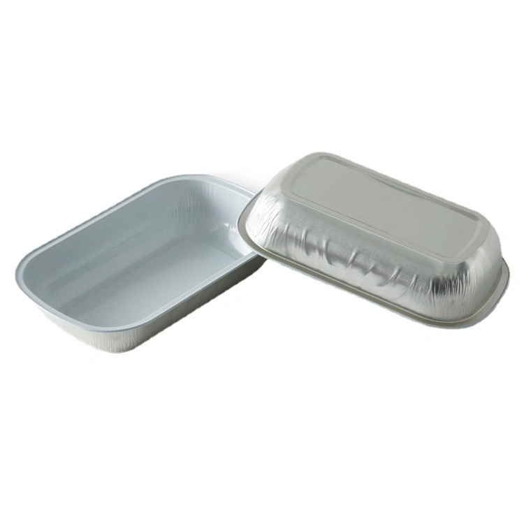 Food Foil Aviation Meal Container Aluminum Disposable for Packaging Recyclable China Thick Thickness Bento Airline Lunch Box